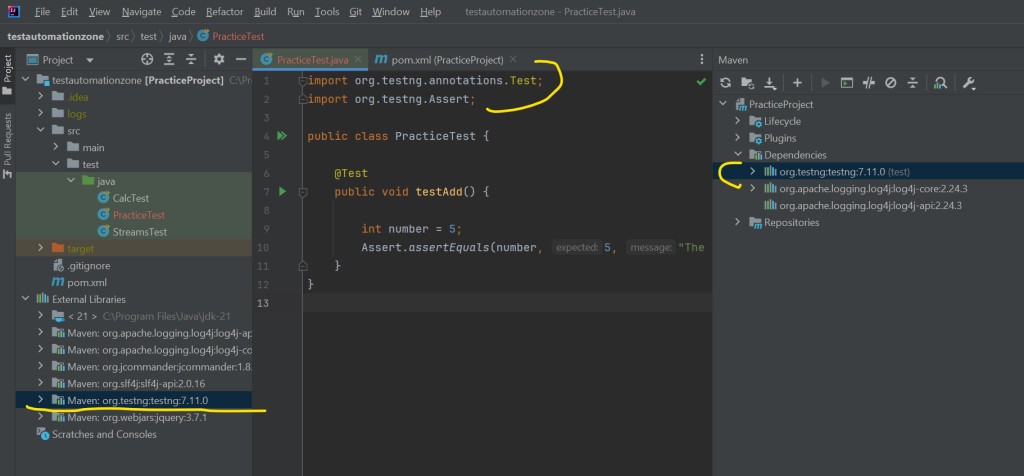 TestNG basics for Java Test Automation – Test Automation Zone